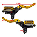 Kit Freno Hidráulico Universal Depósito con Mirilla + Maneta CNC Racing MTC282