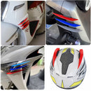 Alerón / Spioler Aerodinámico Universal Moto/Casco Adhesivo MTC283
