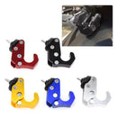 Montura Gancho Porta Casco Moto,Scooter, Bicicleta Aluminio CNC Tipo Hook Uso Rudo MTC284