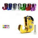 Montura Gancho Porta Casco Moto,Scooter, Bicicleta Aluminio CNC Tipo Hook Uso Rudo MTC284