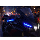Manijas freno Moto Luz LED Direccional Universal transparentes Alta Visibilidad MTC294