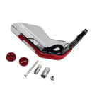 Cubremanos Moto Luz LED Ámbar Universal  Transparente tipo Ahumado MTC805