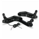 Cubremanos Motocicleta Luz LED Ámbar UNIVERSALES Tipo Carbono Racing  MTC806