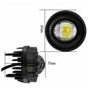 Faro Explorador LED  Lente Convexa Tipo Lupa Haz Potente Blanco Amarillo RGB MTC815