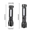 Lámpara LED Magnética Recargable Tipo C Luz COB Lateral, Aluminio IPX4 MTYX107