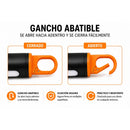 Lámpara mano Mosqueton Zoom Recargable USB 9 Modalidades Luz Blanca Roja MTYX113