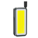 Lámpara LED COB  USB-C  Luz Flexible, Imán, Gancho, Pantalla LCD y Power Bank MTYX125