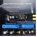 Lámpara Frontal LED + COB Sensor Inteligente Pantalla % MTYX2