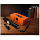 Linterna LED 30W Zoom Luz COB Lateral Imán display nivel % Batería (Kit con Estuche) MTYX26