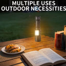 Linterna LED 30W Zoom Luz COB Lateral Imán display nivel % Batería (Kit con Estuche) MTYX26