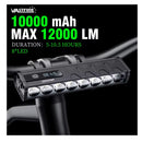 Barra LED Ultra 4 pasos Bici Scooter Moto 12000LM Carga tipo C Impermeable MTYX93