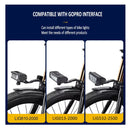 Barra luz 17 LED Bicicleta 10000 Lúmenes  Recargable  4 Modos de Iluminación MTYX94