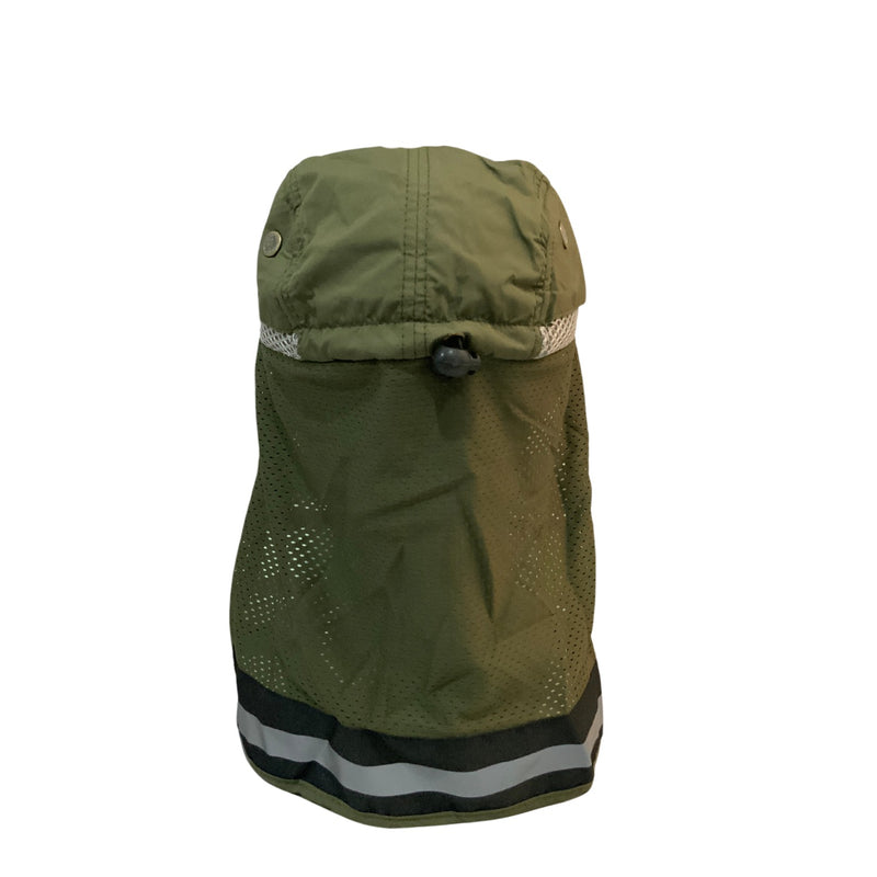 Gorra cubre nuca malla c/cinta anti reflejante MZ009