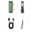 Lampara Mini recarga USB estrobo + cob caja tipo SUVIVER 5 pasos  NGSD134