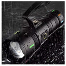 Linterna Power Bank 6modos Pantalla LCD Digital  Zoom Rompe vidrios+iman NGSD141