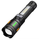 Lámpara LED USB-C Luz COB luz patrulla Pantalla Digital 5 modos NGSD176