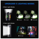 Lámpara LED USB-C Luz COB luz patrulla Pantalla Digital 5 modos NGSD176
