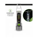 Lámpara LED XPE Luz UV  Multifunción Mosqueton Imán Pantalla digital efecto patrulla NGSD198