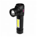 Lámpara mini COB lateral 5 Modalidades luz Blanca luz Roja Clip sujeción e Imán NGSD419