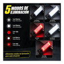 Lámpara LED Portátil Recargable USB CLIP + IMAN 5 Modos NSGD188