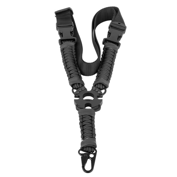 Portafusil Reforzado Diseño ParaCord Anclaje Metálico Supervivencia  PJ692