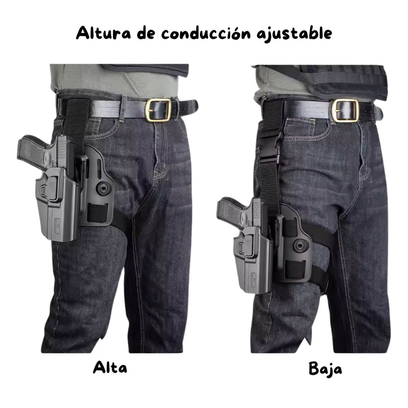Funda Holster Muslera ARMA UNIVERSAL liberación rápida 360º PJ698