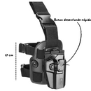 Funda Holster Muslera ARMA UNIVERSAL liberación rápida 360º PJ698