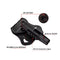 Funda Holster Universal armas size L riel picatiny 360º PJ701