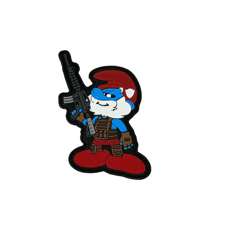Parche Plástico Velcro Bandera Táctico Gotcha Insignia Qz00