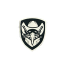 Parche Plástico Velcro Bandera Táctico Gotcha Insignia Qz00