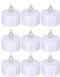 Mini vela led luz ámbar y blanca R-02