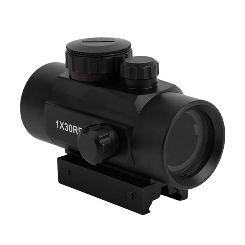 Mira de puntos rojo/verde reticula ajustable con riel 0.787 RED DOT PJ663