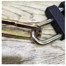 Kit Antirrobo Cadena + Candado Moto/Bici/Porton Eslabón reforzado S465