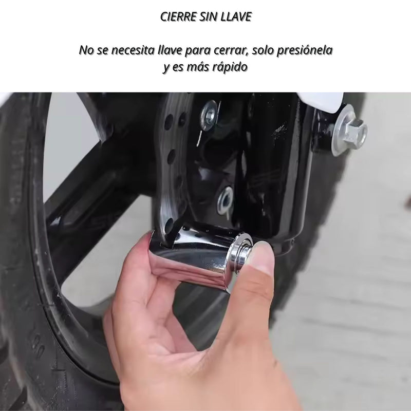 Candado Freno Disco Antirrobo MOTOCICLETA /Scooter/Bicicleta Cierre Rápido S580