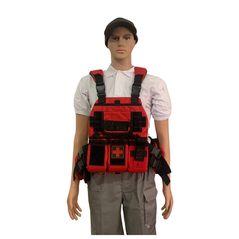 Chaleco Paramédico Ergonómico Confort Reforzado Molle SN201
