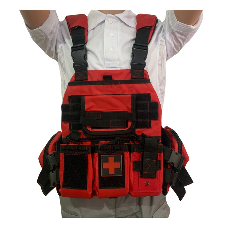 Chaleco Paramédico Ergonómico Confort Reforzado Molle SN201