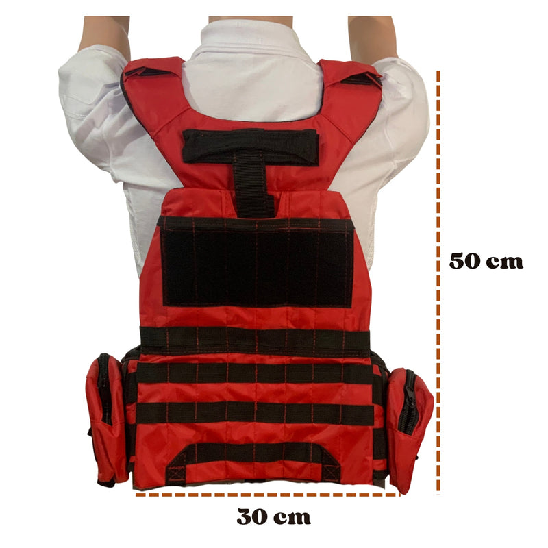 Chaleco Paramédico Ergonómico Confort Reforzado Molle SN201