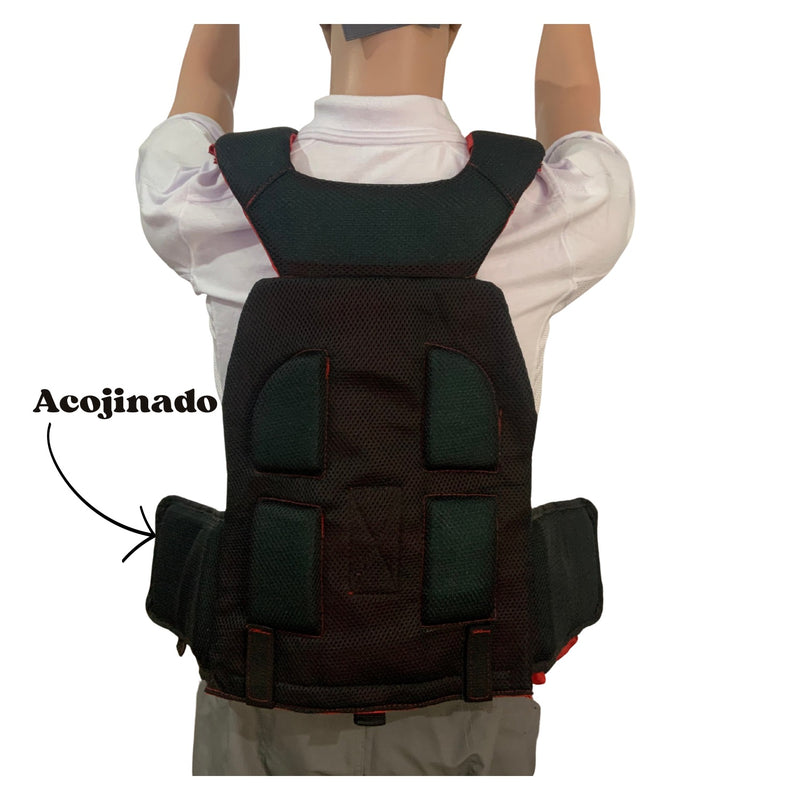 Chaleco Paramédico Ergonómico Confort Reforzado Molle SN201