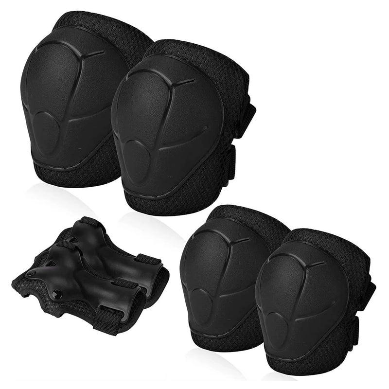 6 en 1 Niños Coderas Rodilleras Muñequeras Patinaje Skate Deportes SN218