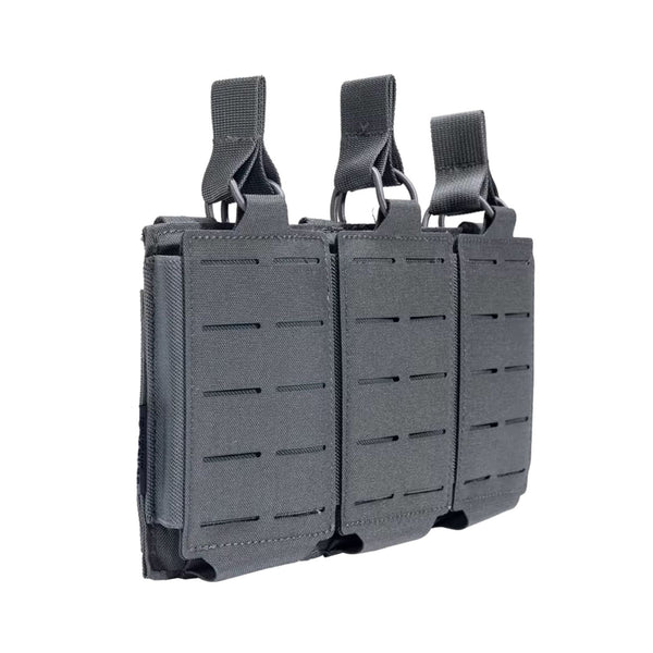 Porta cargador Triple corte laser Molle M4 de 5.56mm SN224