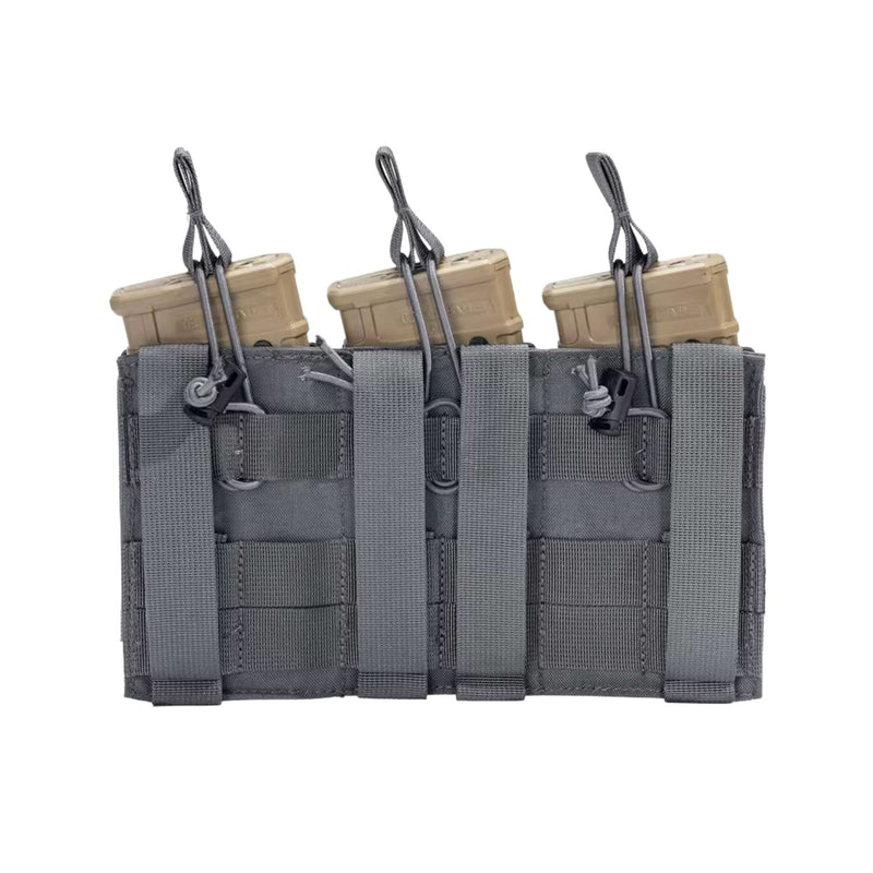 Porta cargador Triple corte laser Molle M4 de 5.56mm SN224