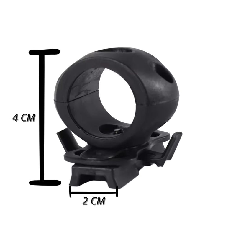 Picatinny Soporte Muela Abrazadera Lámpara, laser Casco etc Sn014 / PJ675