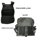 Chaleco Modular MOLLE Sistema Laser Ajuste Lateral SN231