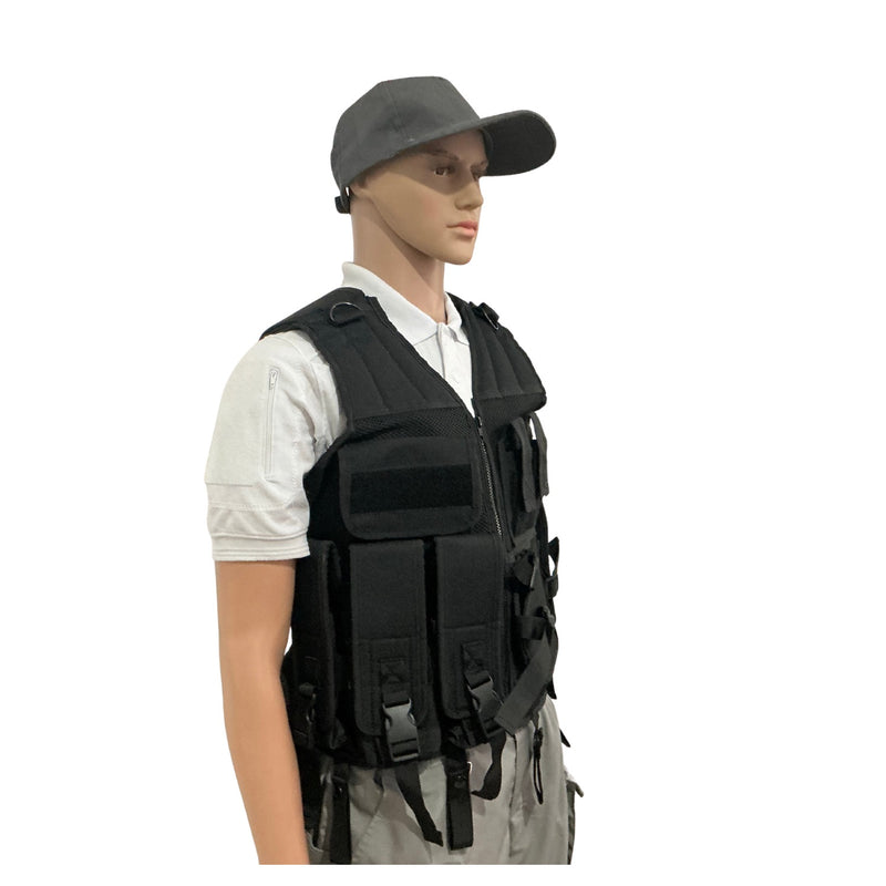 Chaleco Táctico Porta Equipo MOLLE Sistema Modular *PREMIUM* SN233