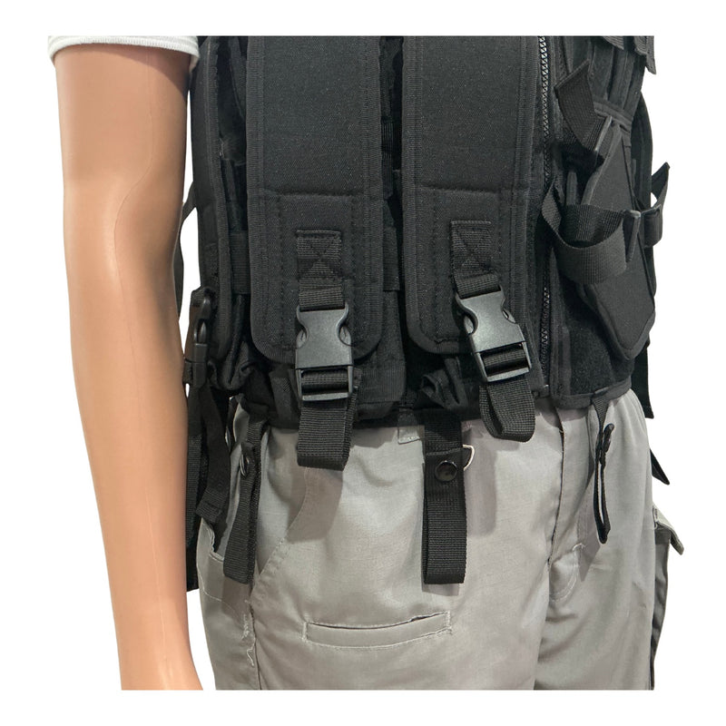 Chaleco Táctico Porta Equipo MOLLE Sistema Modular *PREMIUM* SN233