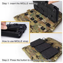 Porta Cargadores MOLLE Corte Láser 29*17 –  de Precisión SN236