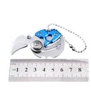 Mini Navaja Llavero Plegable estilo "Karambit" EDC Compacta Bolsillo surtido SN240