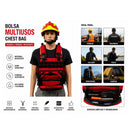 Chaleco Paramédico MOLLE broches ENCASTRE liberacion rapida + Asa Reforzada SN244