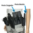 6 en 1 Fornitura Policial Completa Uso Rudo Múltiples Porta equipos SN257