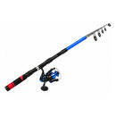 Kit Pesca Caña Telescópica 2 mts Carrete Accesorios + Maletín infantil SN272